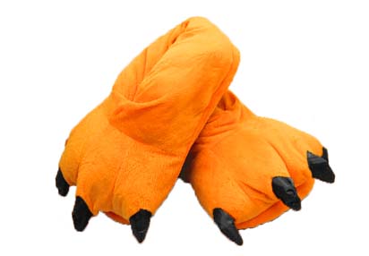 orange slipper